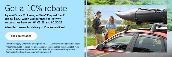 Image of details regarding a 10% rebate. Click to view rebate.